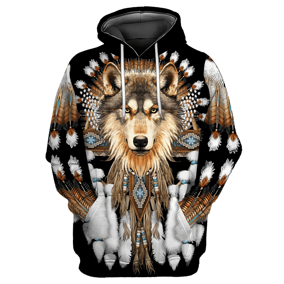 Native American 3D All Over Printed Legging + Hoodie
