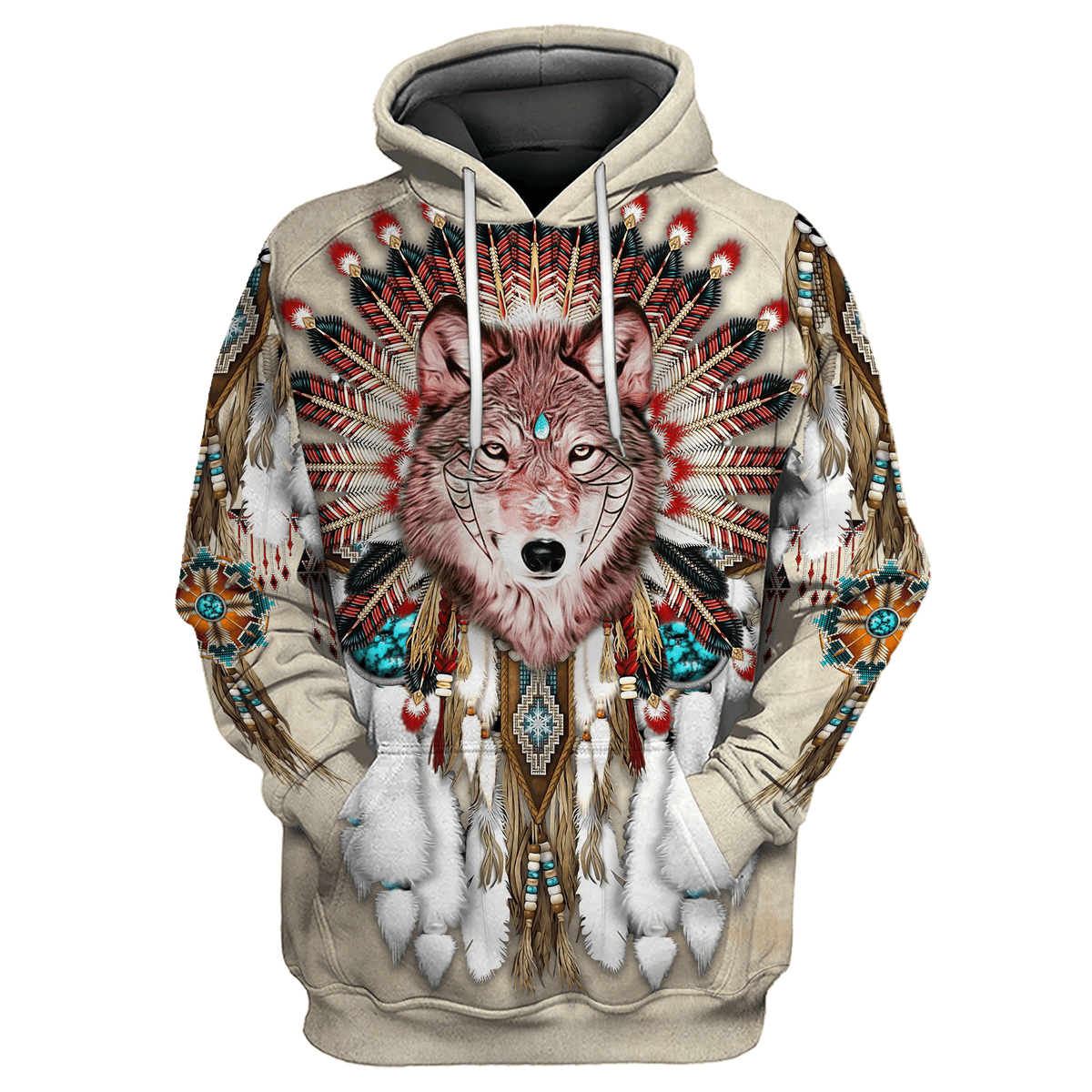 Native American 3D All Over Printed Legging + Hoodie