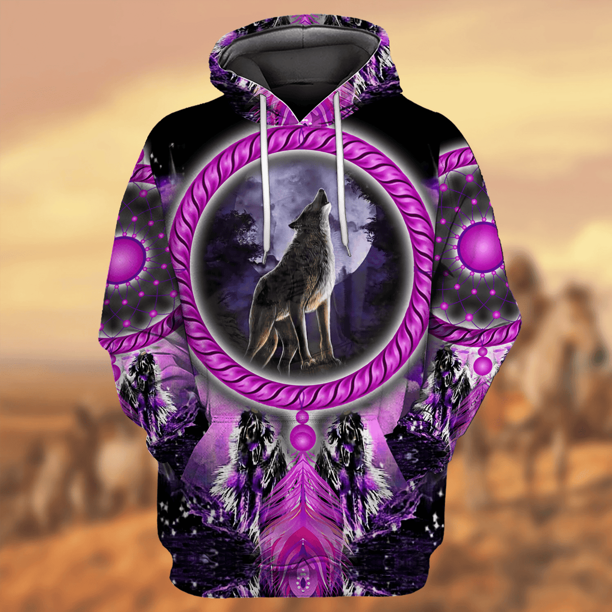 Native American 3D All Over Printed Legging + Hoodie