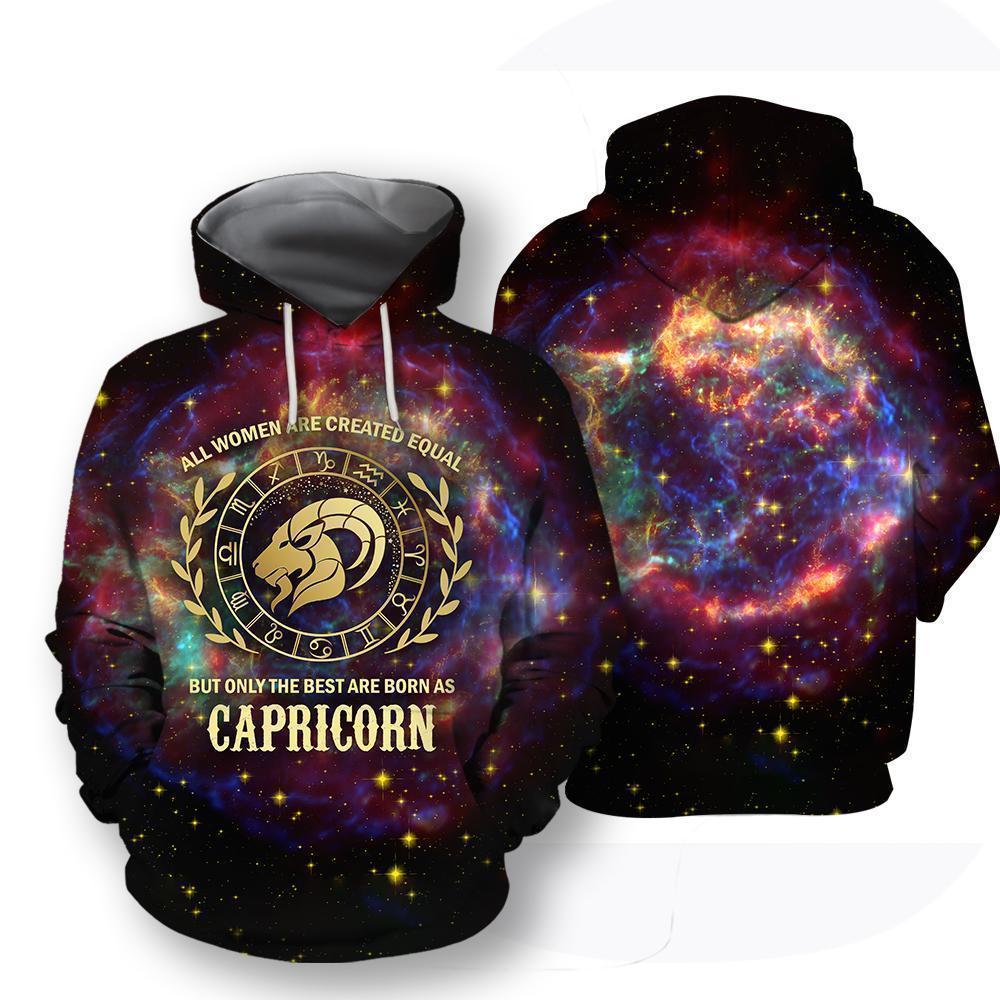 All Over Printed Capricorn Horoscope Hoodie-Apparel-NTH-Hoodies-S-Vibe Cosy™