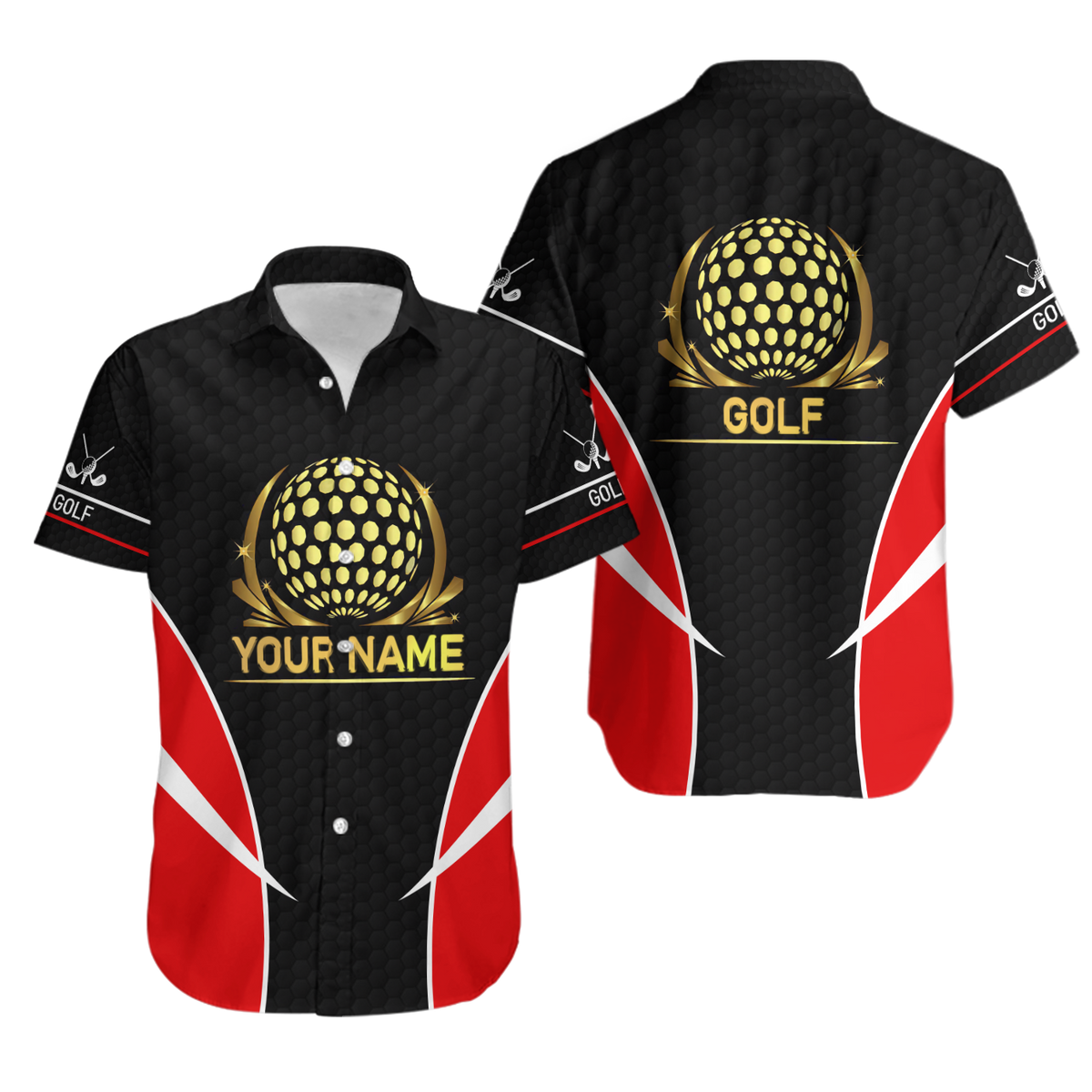 Custom Name XT Golf Lovers 3D Printed shirts SN20042104.S1