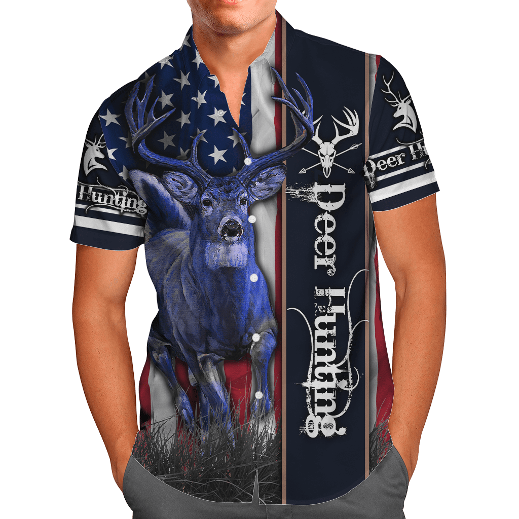 American Deer Hunting 3D All Over Printed Unisex Shirts