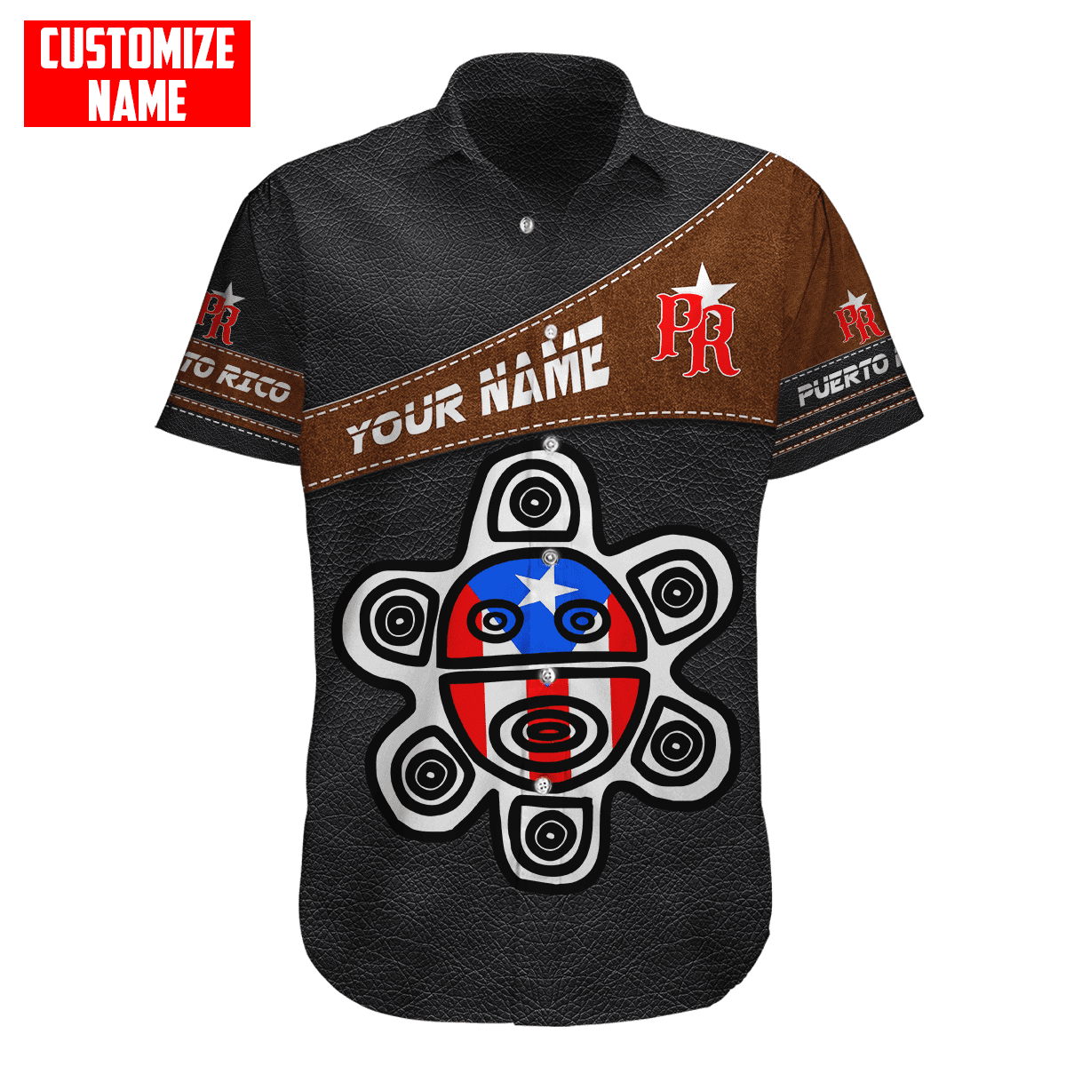 Customize Name Puerto Rico Hawaii Shirt For Men And Women