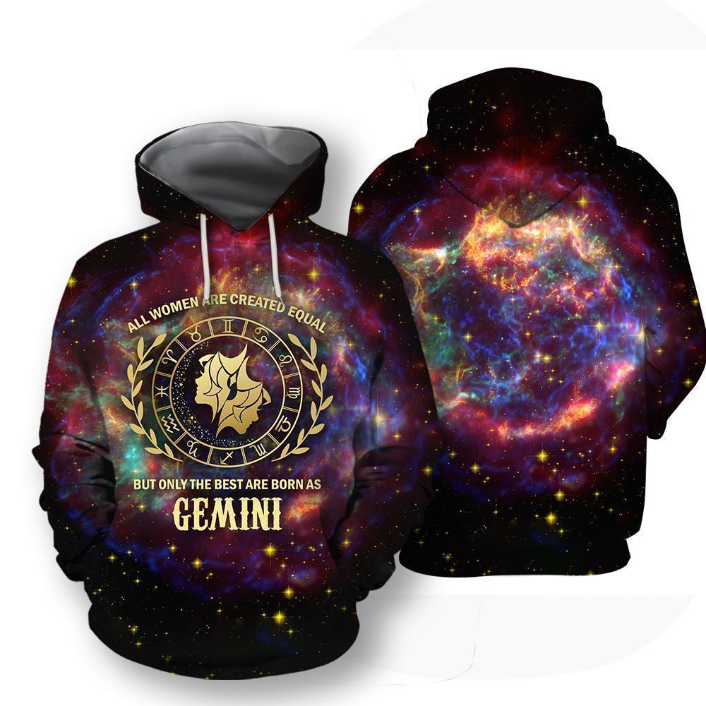 All Over Printed Gemini Horoscope Hoodie-Apparel-NTH-Hoodies-S-Vibe Cosy™