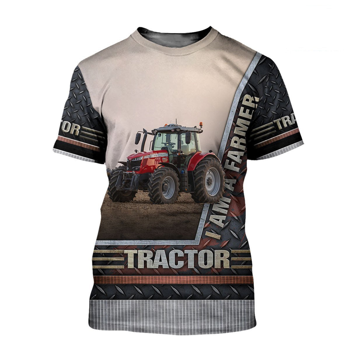 Tractor 3D All Over Printed Shirts for Men and Women TT0105-Apparel-TT-T-Shirt-S-Vibe Cosy™