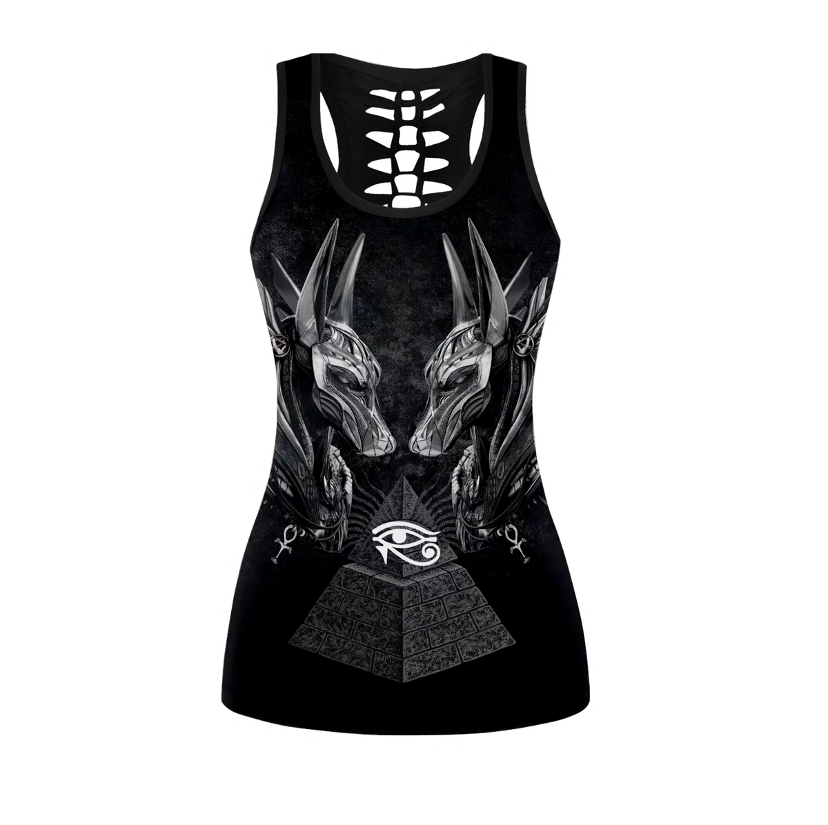 Horus Eye Egypt Anubis Ancient 3D print Combo Legging Tank