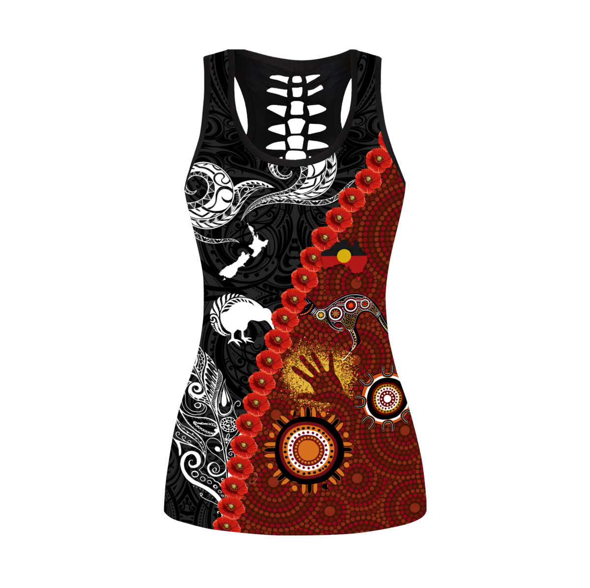 New Zealand Maori And Australia Aboriginal We Are Family Combo Outfit