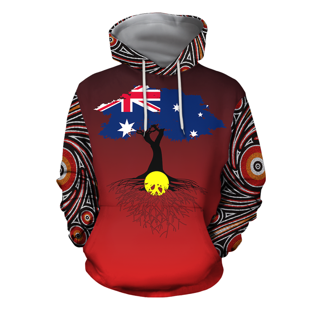 Australia Aboriginal 3D All Over Printed Hoodie Shirts JJ040402-Apparel-MP-Hoodie-S-Vibe Cosy™