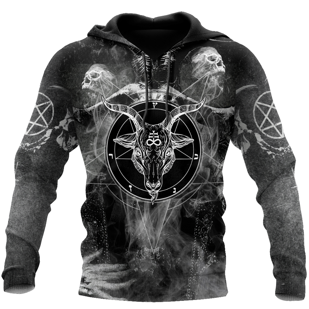 Satanic 3D All Over Printed Hoodie Shirt MP14092006CHV