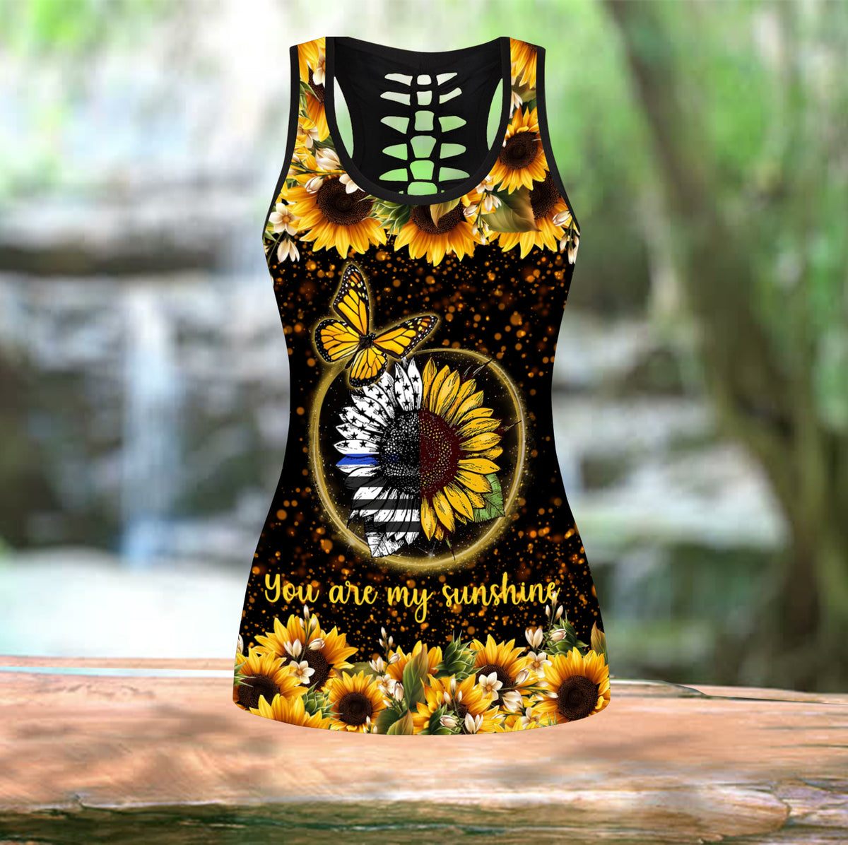 You Are My Sunshine - Back The Blue Combo Outfit HHT28082005S