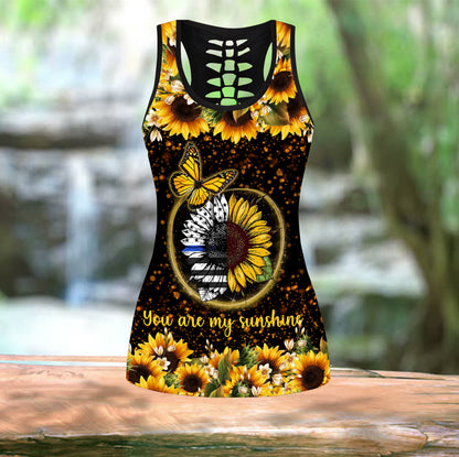 You Are My Sunshine - Back The Blue Combo Outfit HHT28082005S