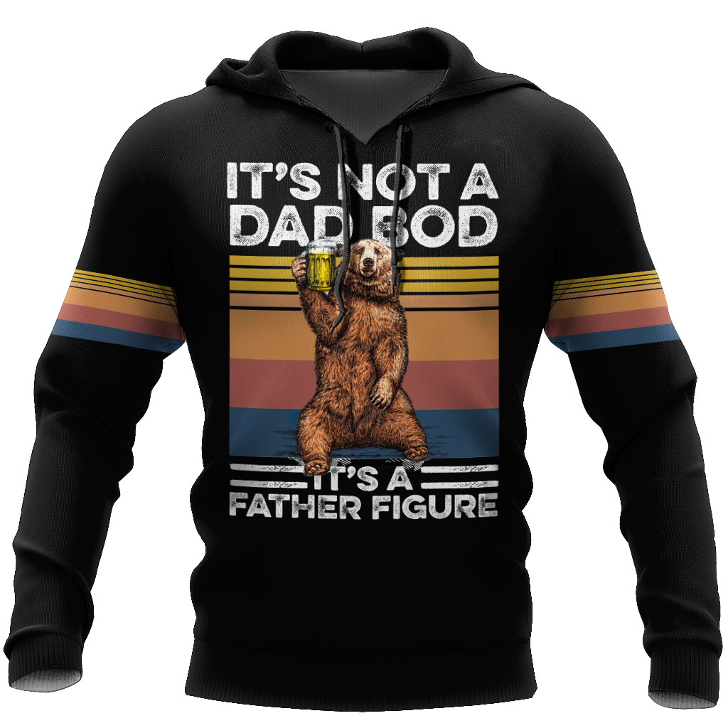 It's not a dad bod, 3d hoodie shirt for men and women HAC040604-Apparel-HG-Hoodie-S-Vibe Cosy™
