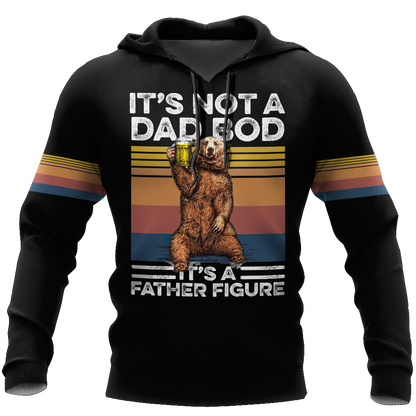 It's not a dad bod, 3d hoodie shirt for men and women HAC040604-Apparel-HG-Hoodie-S-Vibe Cosy™