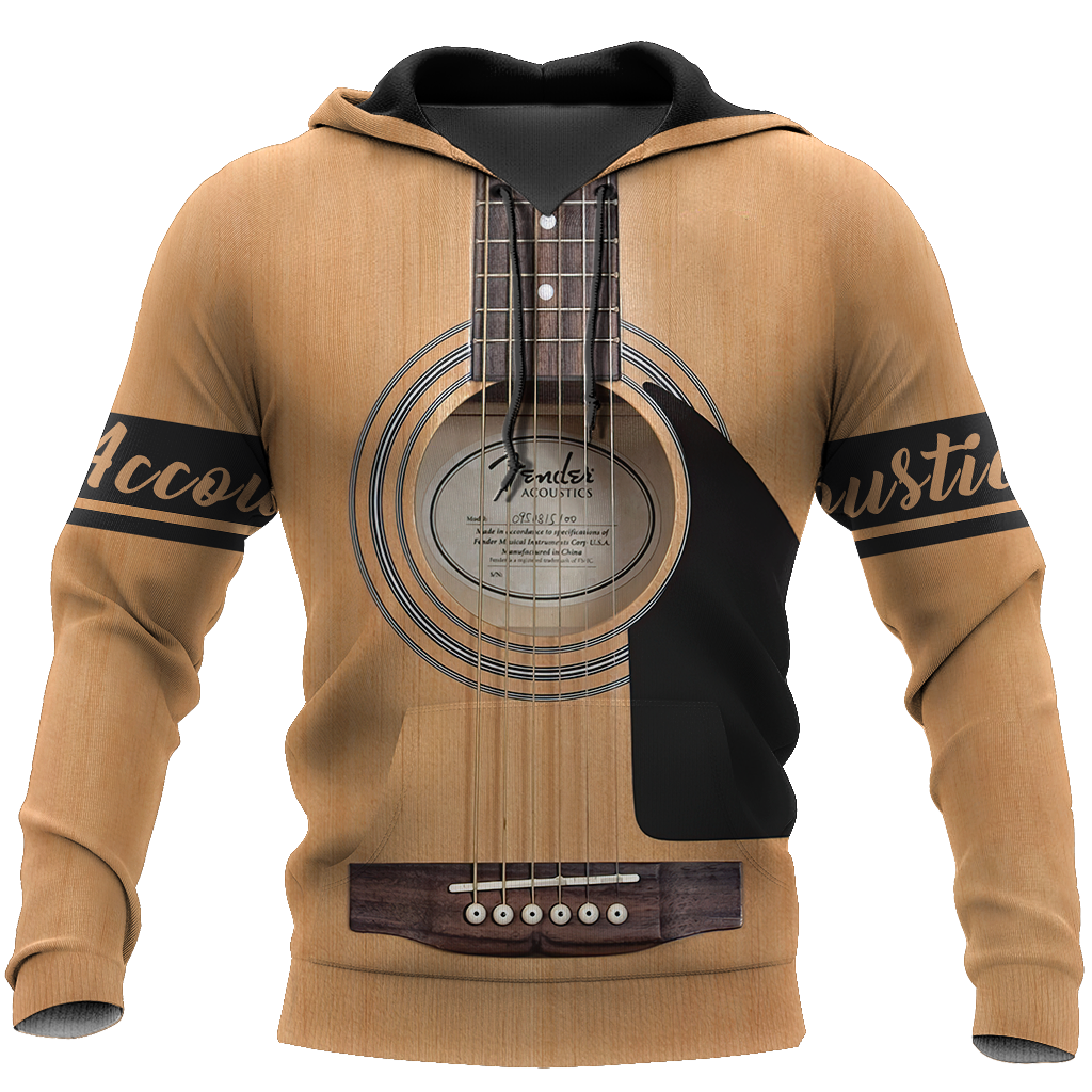 Acoustic Guitar 3D All Over Printed Shirts For Men and Women HAC290703-Apparel-TT-Hoodie-S-Vibe Cosy™
