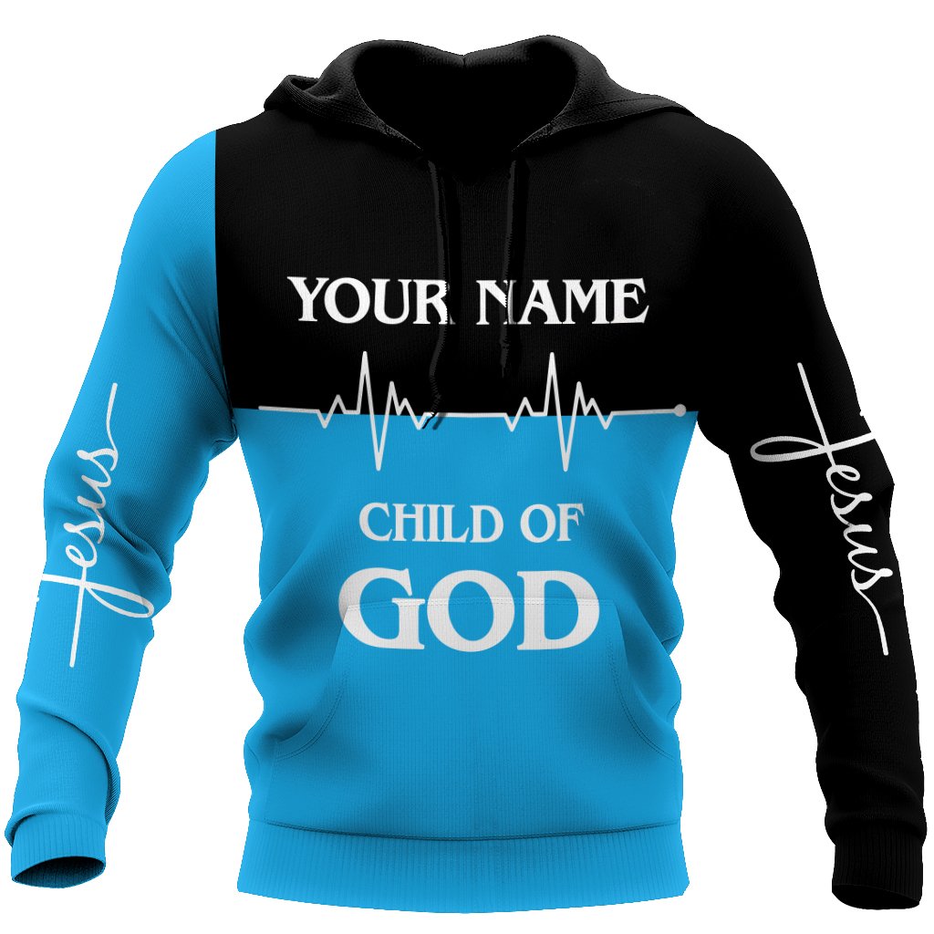 Premium Christian Jesus Catholic Customize Name 3D Printed Unisex Shirts
