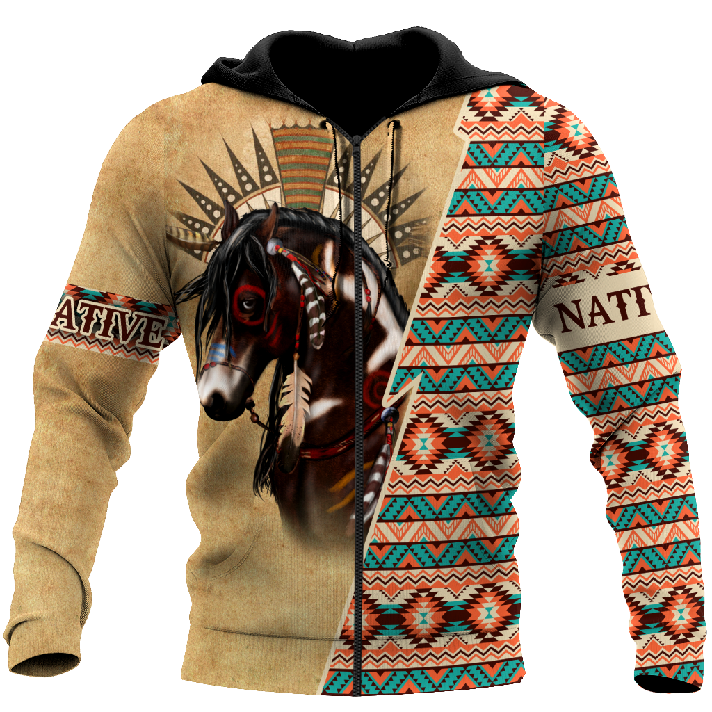 Premium Native American 3D All Over Printed Shirts