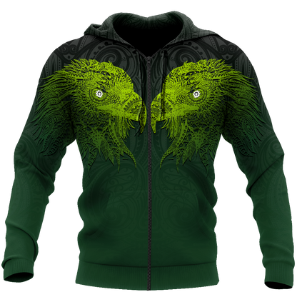 Aotearoa Maori New zealand 3d all over printed shirt and short for man and women MH0307201-Apparel-PL8386-Zipped Hoodie-S-Vibe Cosy™