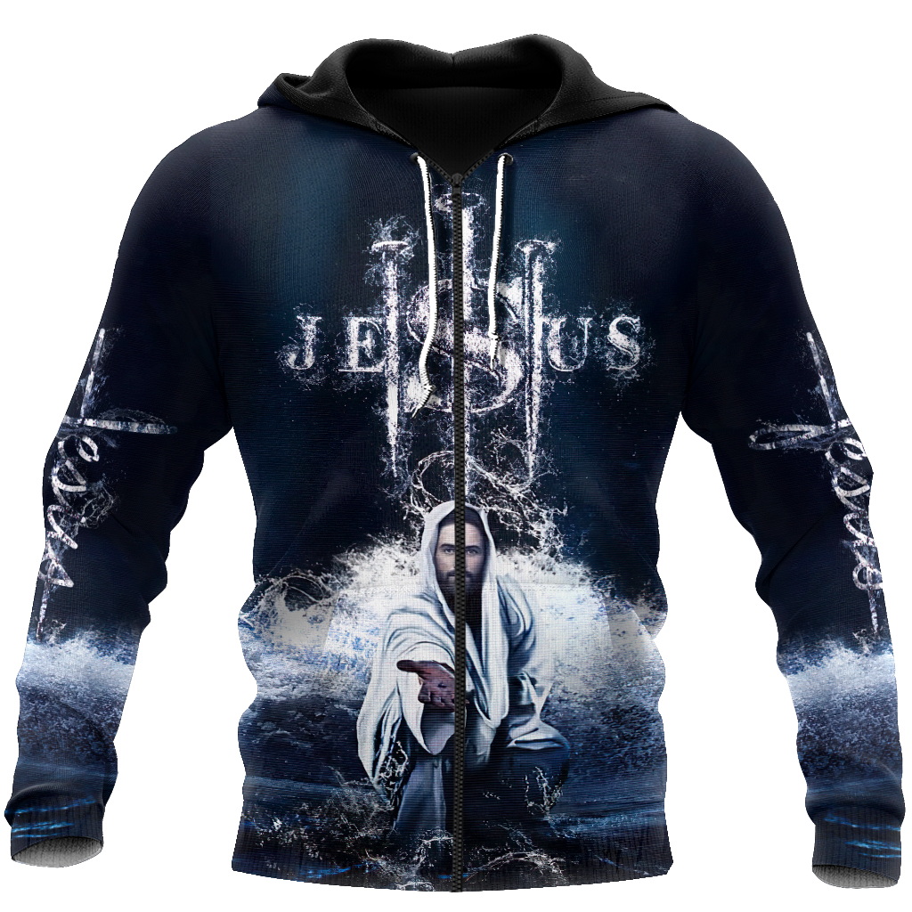 3D All Over Printed Shirts For Men and Women Easter Jesus Pi190501S1-Apparel-TA-Zipped Hoodie-S-Vibe Cosy™