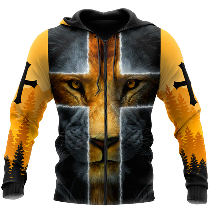 Easter Jesus 3D All Over Printed Shirts For Men and Women Pi0401006-Apparel-TA-Zipped Hoodie-S-Vibe Cosy™