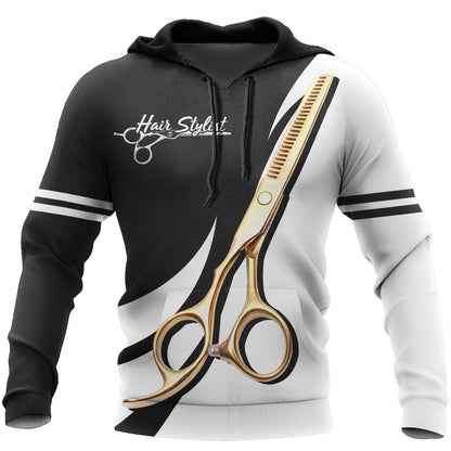 Hair stylist 3d hoodie shirt for men and women HG HAC140202-Apparel-HG-Hoodie-S-Vibe Cosy™