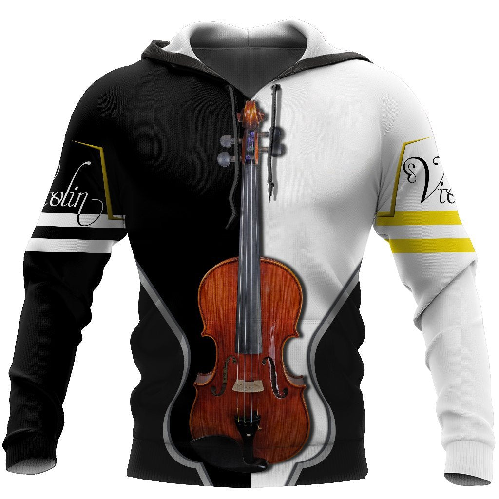 Violin music 3d hoodie full HG HAC281102-Apparel-HG-Hoodie-S-Vibe Cosy™