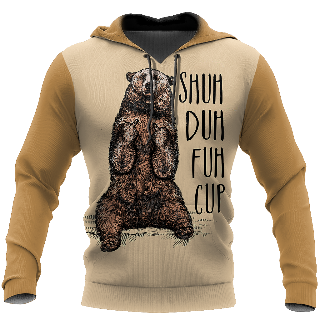 Shuh Duh Fuh Cup - Camping Bear NNKQ302A-Apparel-NNK-Hoodie-S-Vibe Cosy™