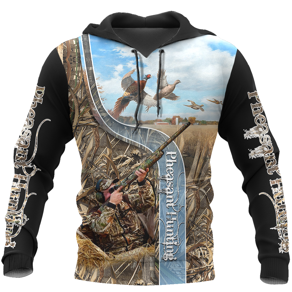 Pheasant Hunting Hoodie-Apparel-HP Arts-Hoodie-S-Vibe Cosy™