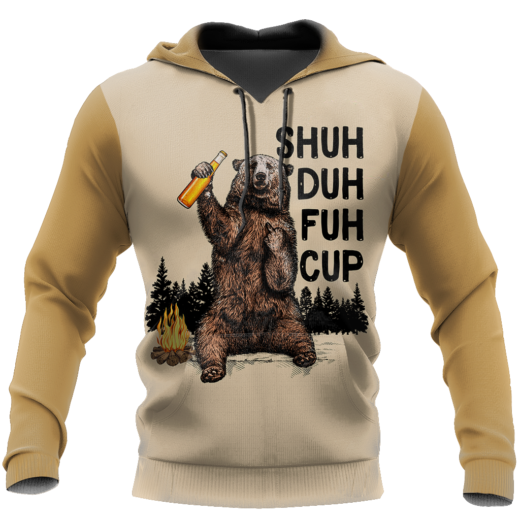 Shuh Duh Fuh Up (Dirty Hand) - Camping Bear B106-Apparel-NNK-Hoodie-S-Vibe Cosy™