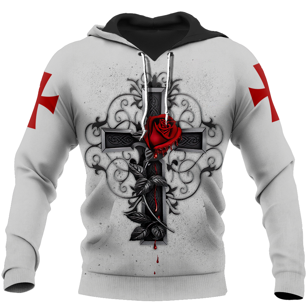 The Cross 3D All Over Printed Shirt Hoodie JJ020403-Apparel-MP-Hoodie-S-Vibe Cosy™
