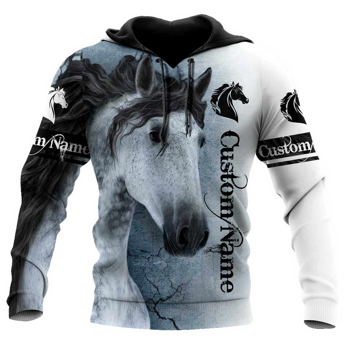 Horse Custome Name 3D All Over Printed Shirts Pi06102001