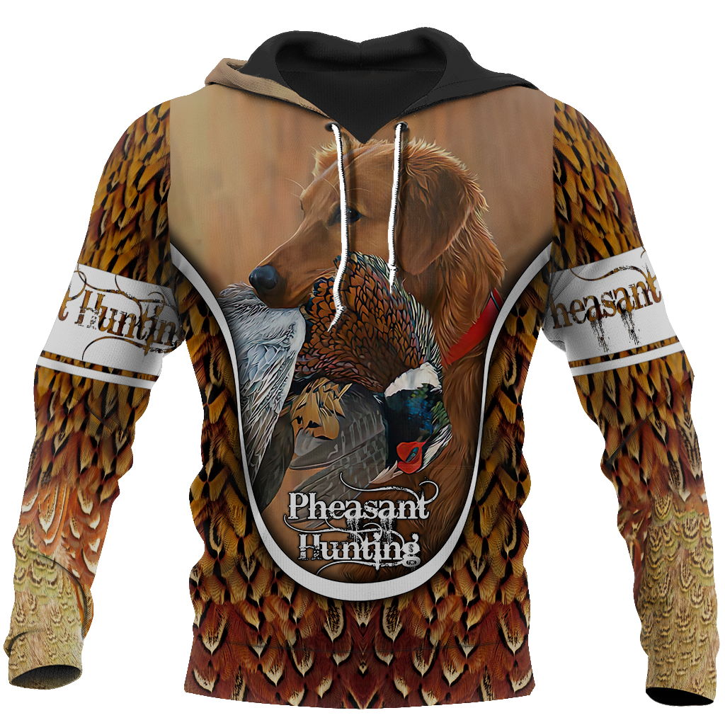 Pheasant hunting 3D Printed shirts TT070101-Apparel-TT-Hoodie-S-Vibe Cosy™