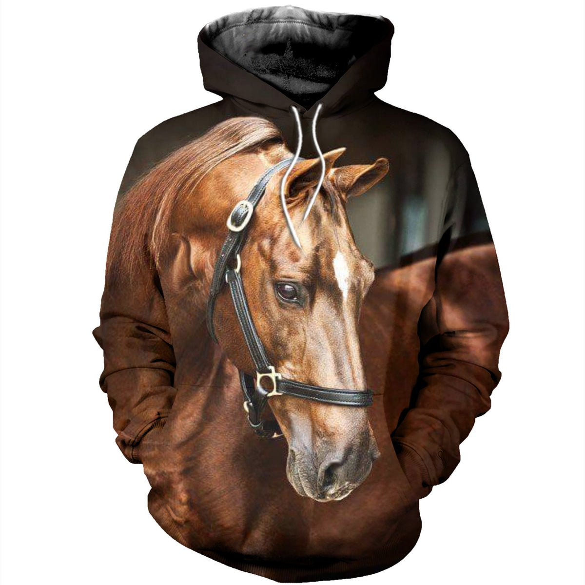 3D Printed Horse Clothes-Apparel-HP Arts-Hoodie-S-Vibe Cosy™