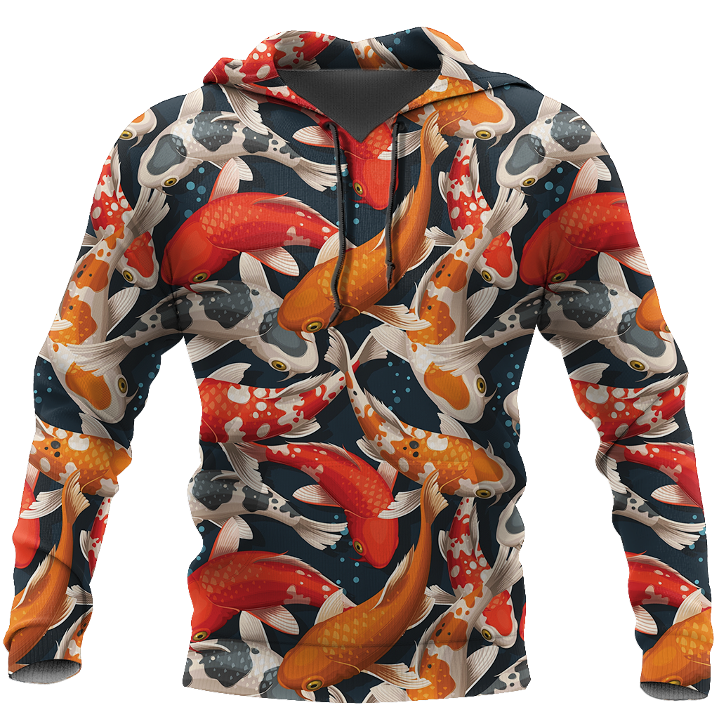 Koi fish on skin 3D all over printing shirts for men and women TR050201 - Amaze Style™-Apparel