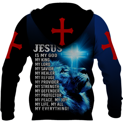 Premium Jesus 3D All Over Printed Unisex Shirts