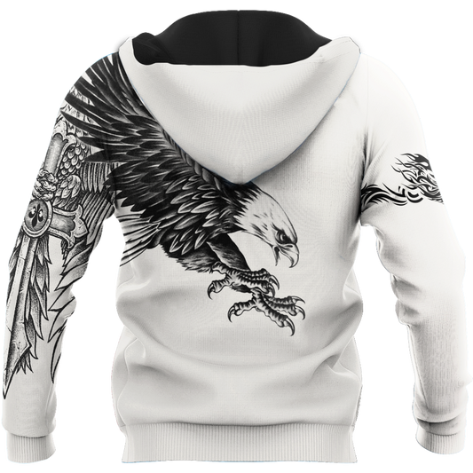 Eagle Tatoo Hoodie 3D All Over Printed Shirts For Men Pi15072003-Apparel-LAM-Hoodie-S-Vibe Cosy™