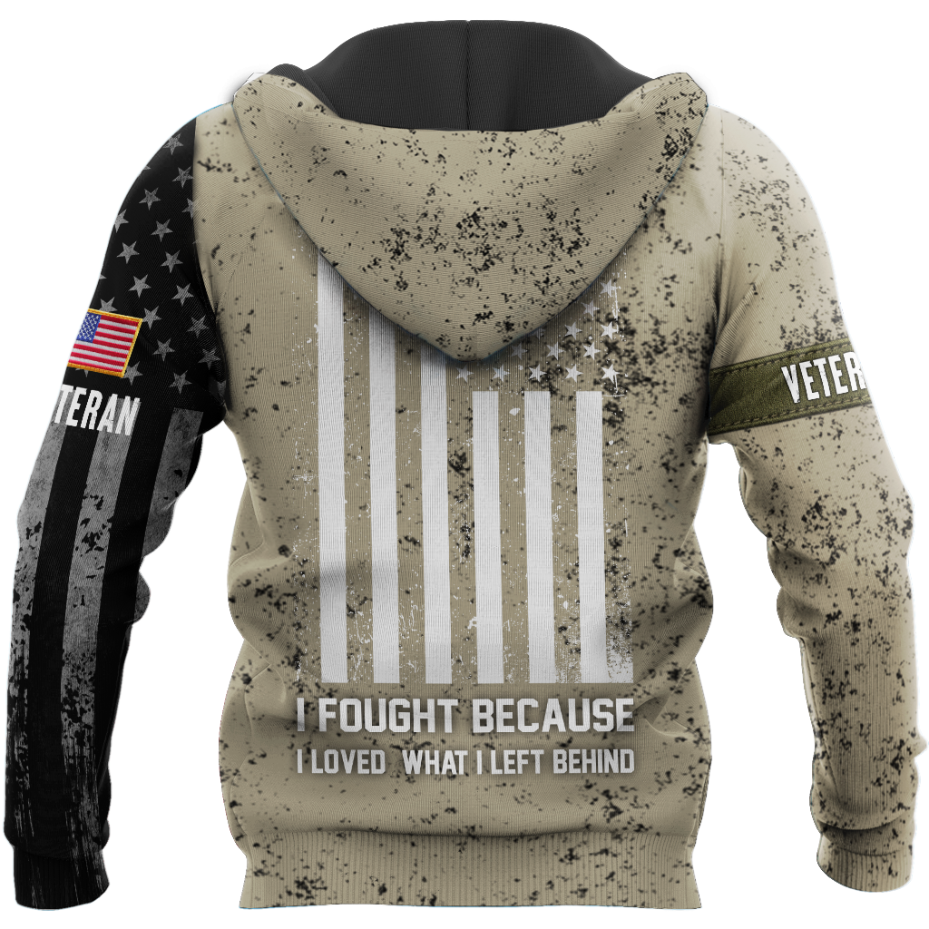 Veteran US Air Force in my heart 3D shirts for men and women