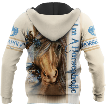 I'm A Horseaholic 3D All Over Printed Shirts TA10032002