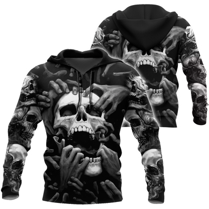 Premium Skull Tattoo 3D All Over Printed Unisex Shirts