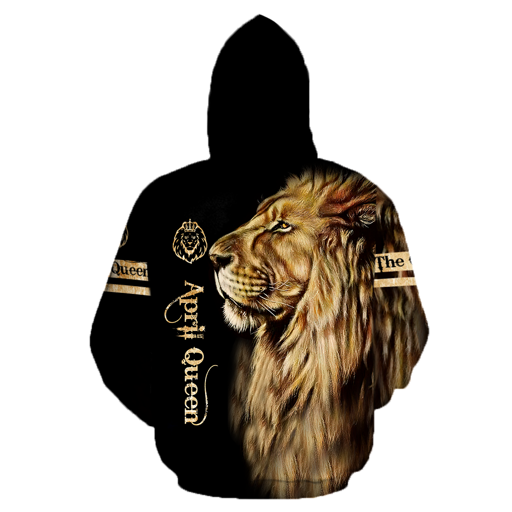 April Lion Queen 3D All Over Printed Shirt for Women