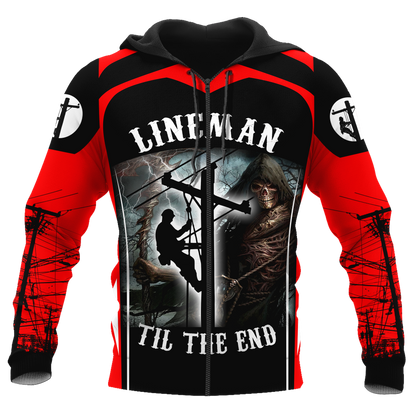 Premium Unisex All Over Printed Lineman Shirts MEI