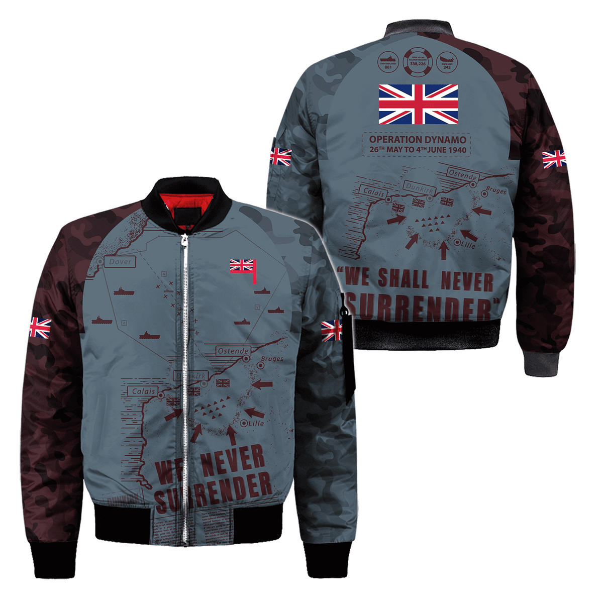 Remembrance Day Lest We Forget 3D All Over Printed Unisex Shirts