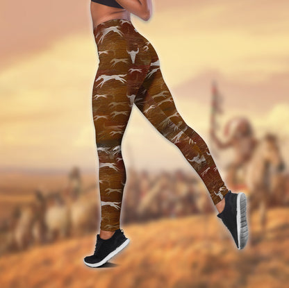 Native American 3D All Over Printed Legging + Hoodie