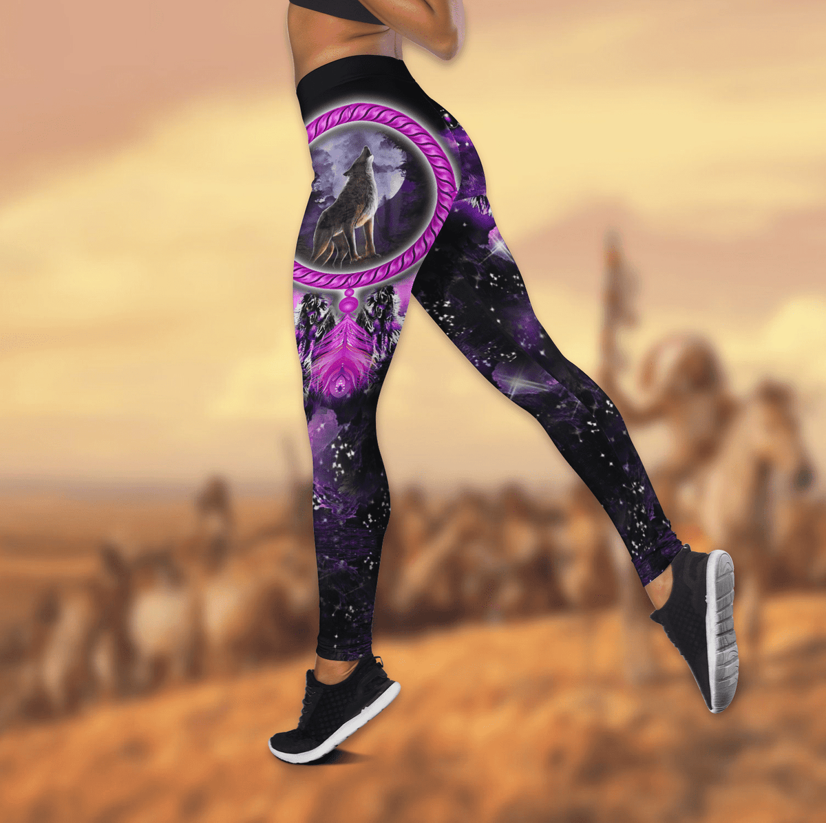 Native American 3D All Over Printed Legging + Hoodie