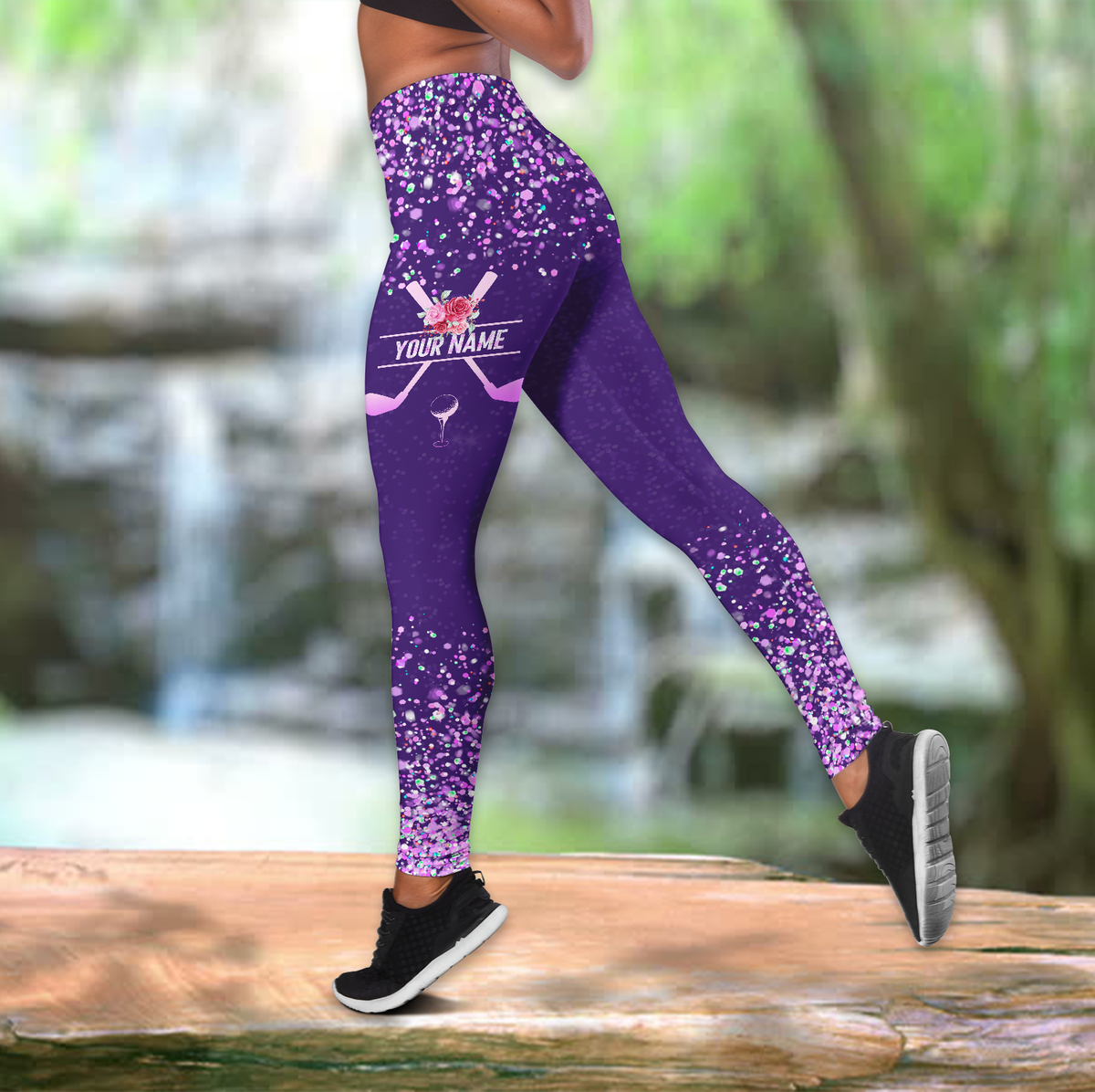 Custom Name  XT Golf Lover Combo Legging Tanktop SN28042102.S1