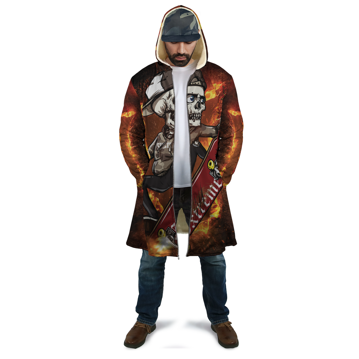 Premium Skateboard 3D All Over Printed Unisex