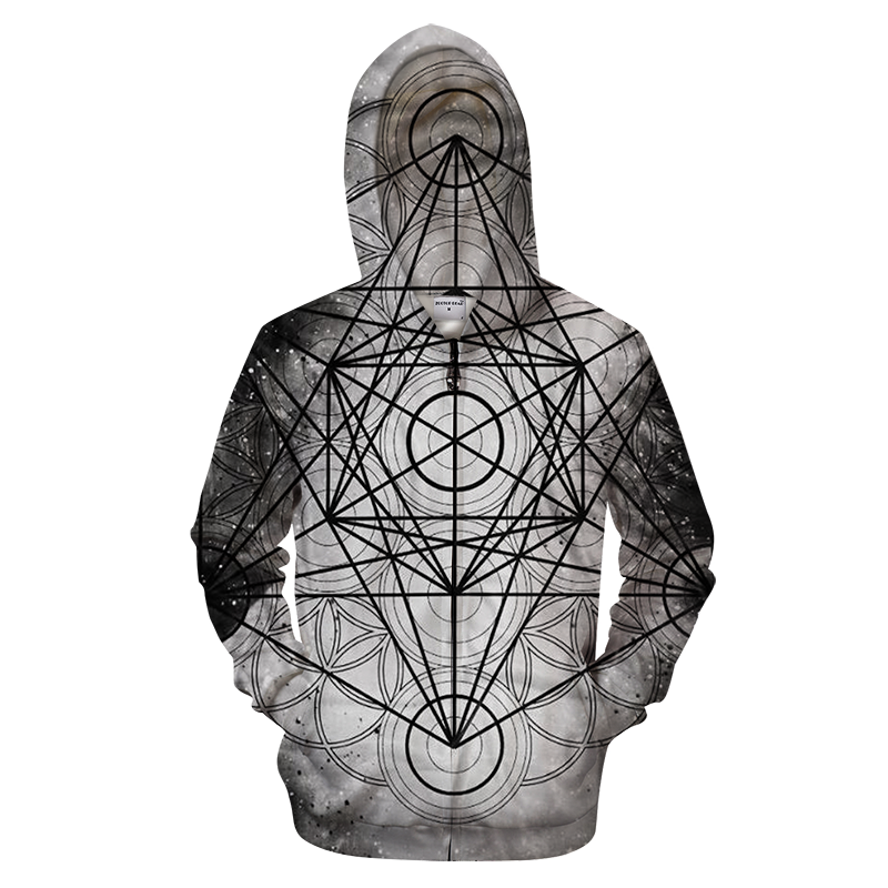 3D AOP METATRONIC-Apparel-6teenth World-Zip-up Hoodie-S-Vibe Cosy™