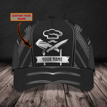 Customized Name Master Chef Classic Cap