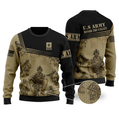 US Army Veteran 3D All Over Printed Unisex Shirts