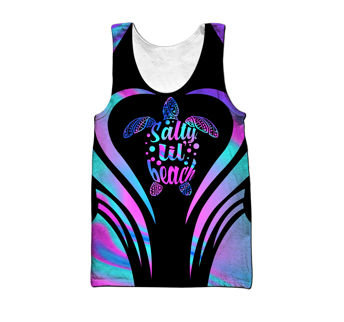 Salty lil beach 3d hoodie shirt for men and women DD06082001-Apparel-HG-Men's tank top-S-Vibe Cosy™