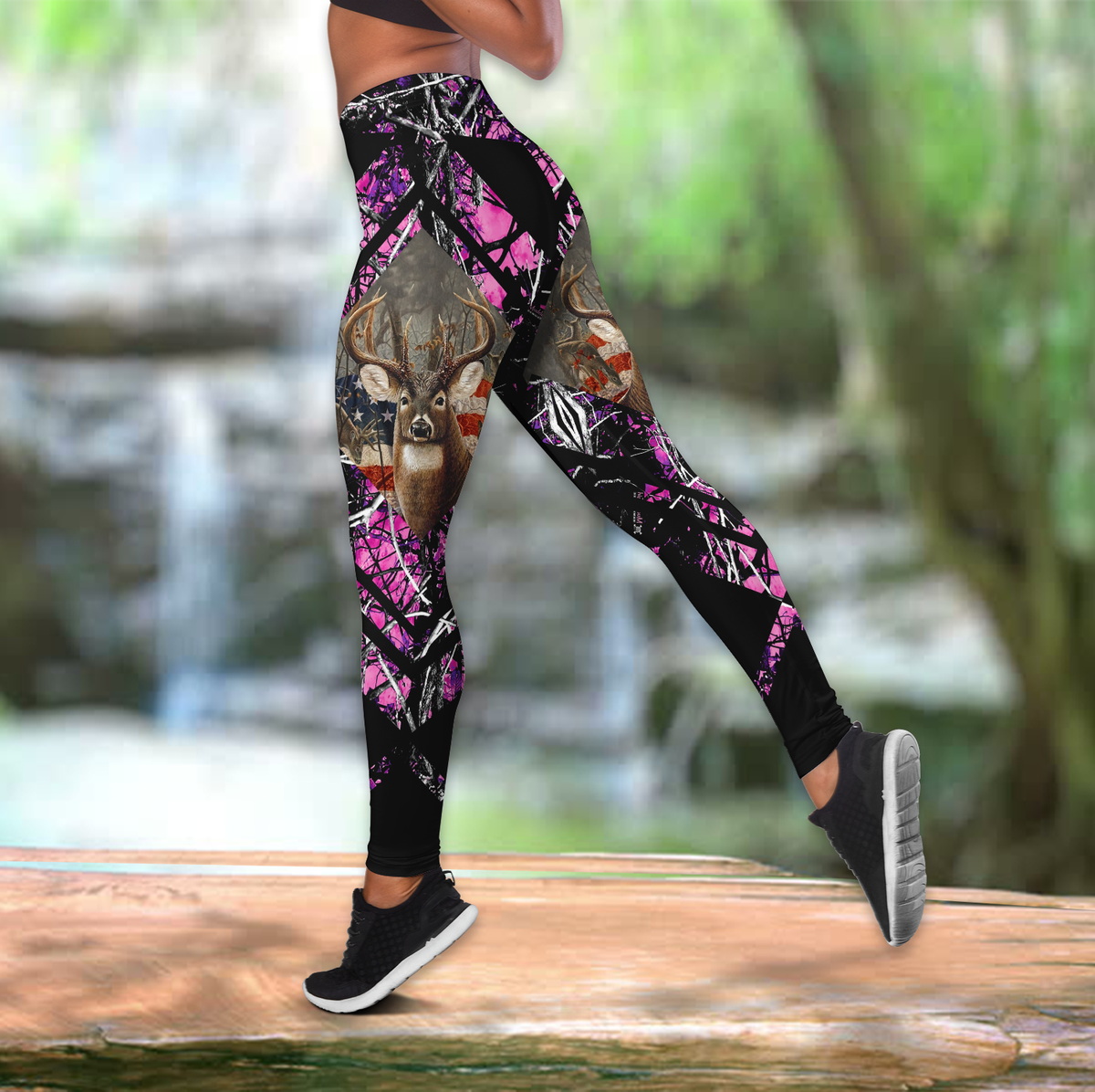 Deer Hunting America Combo Outfit For Women LAM